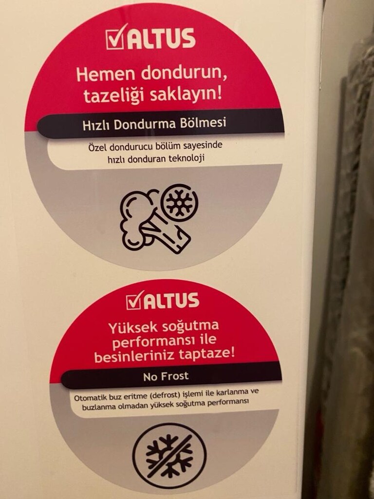 Altus derin dondurucu - 5
