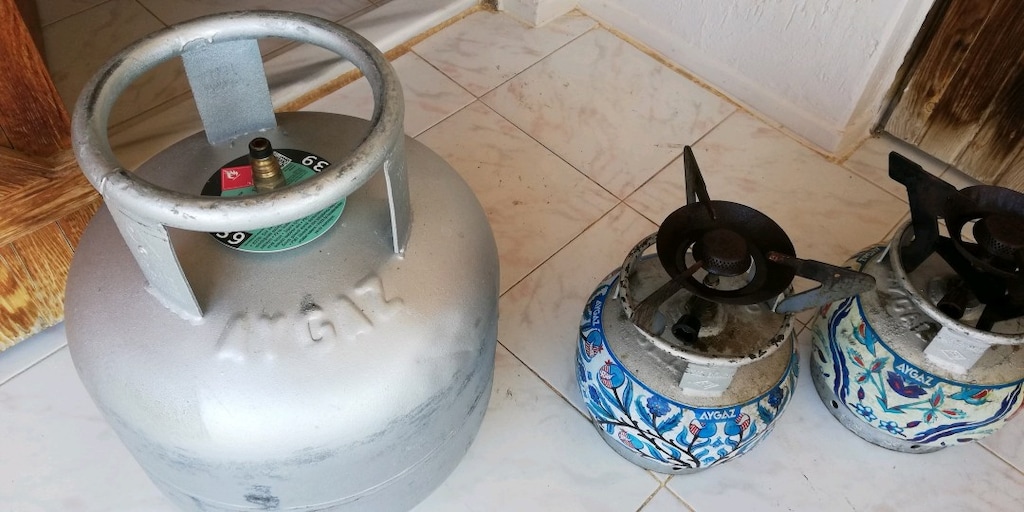 Aygaz tüpler 3 adet var - 8