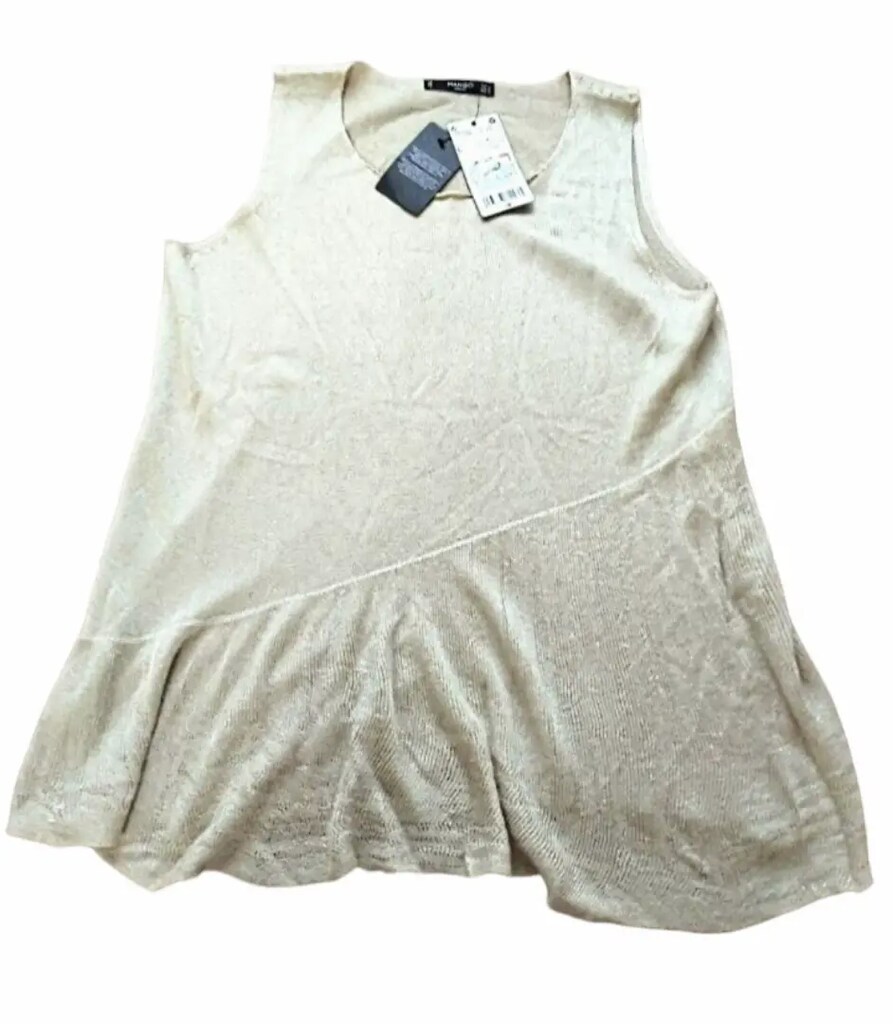MANGO MERSERİZE BLUZ - 3
