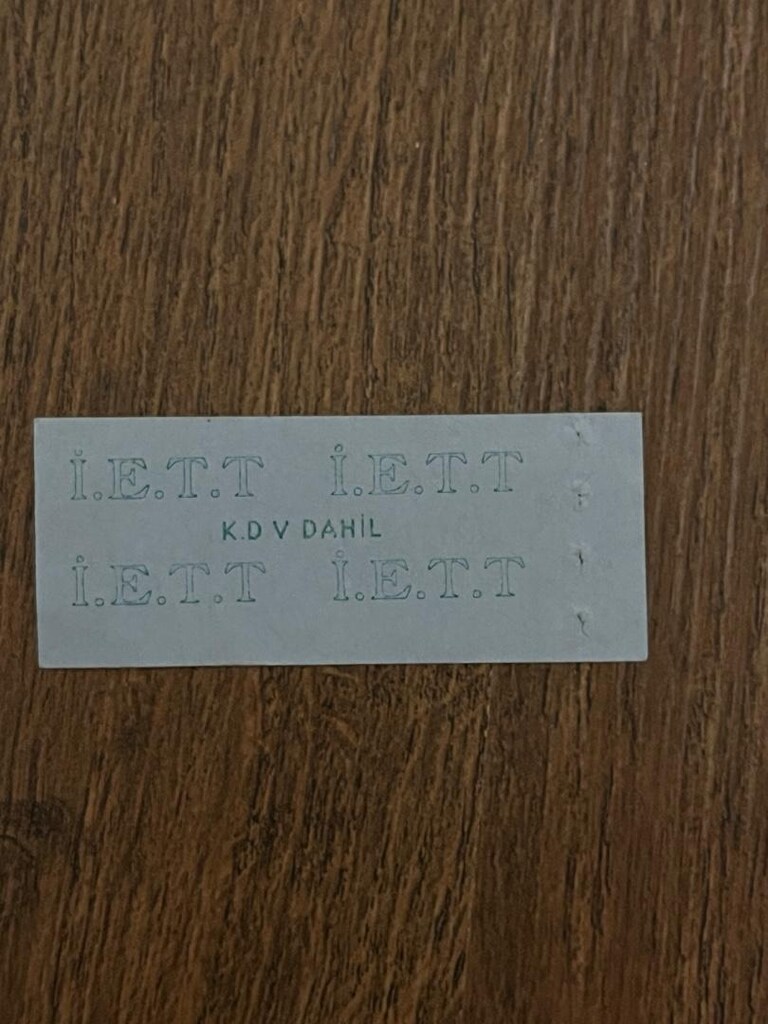 İETT Otobüs Bileti - 2