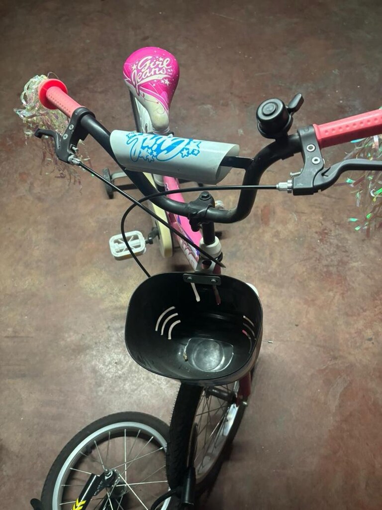 BMX Sarı Bisiklet ve pembe kız bisikleti - 6