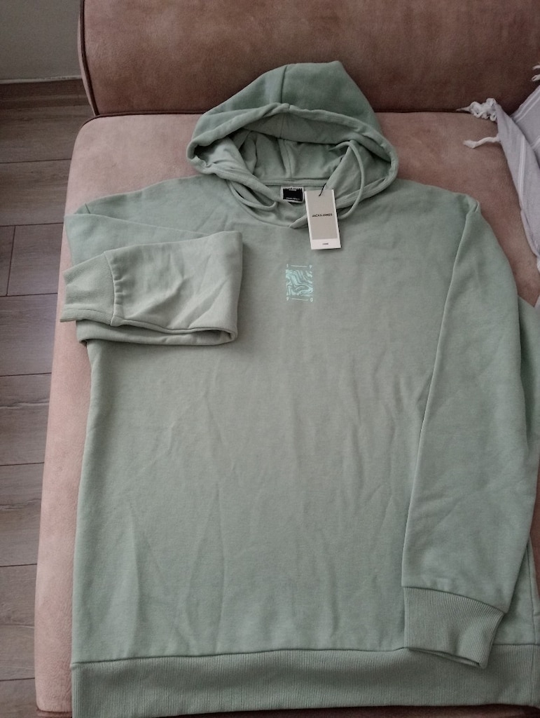 Jack Jones erkek kapşonlu sweatshirt - 2
