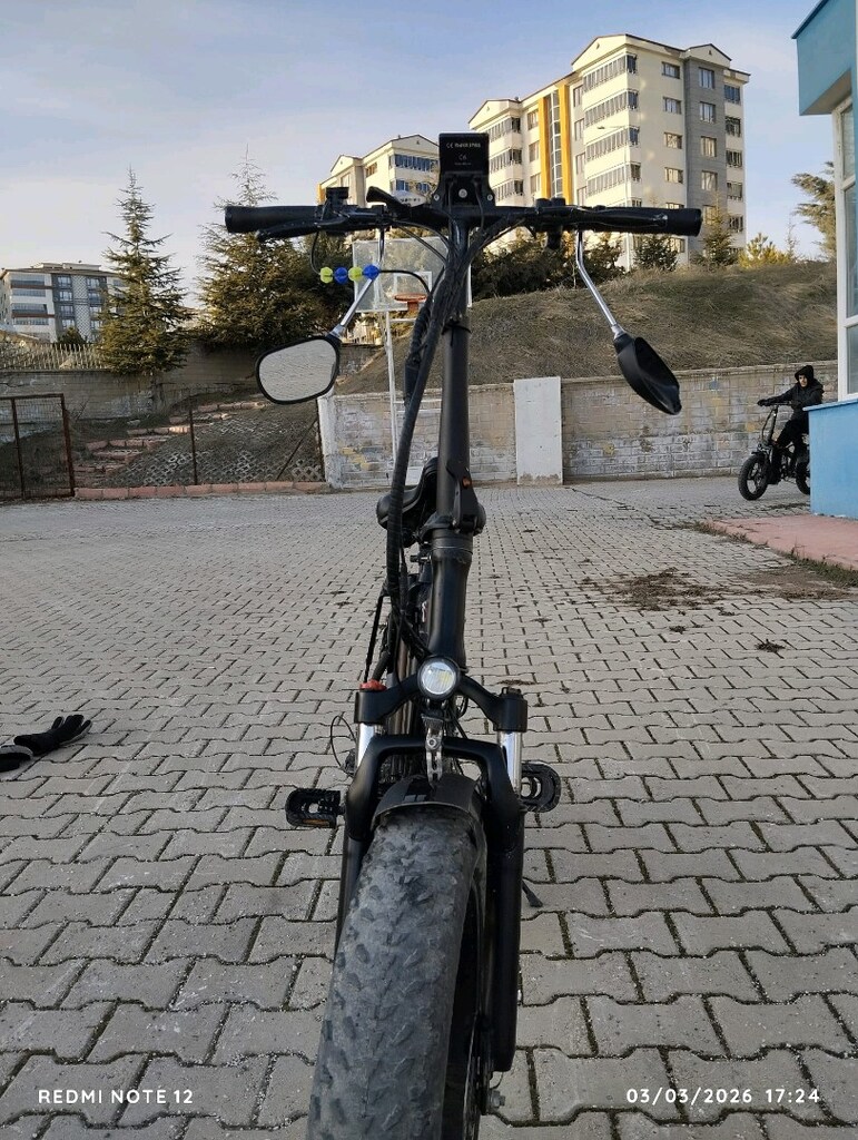 son fiyat pazarliksizACİL SATILIK ELEKTRİKLİ BİSİKLET RKS xs-25!!! - 5
