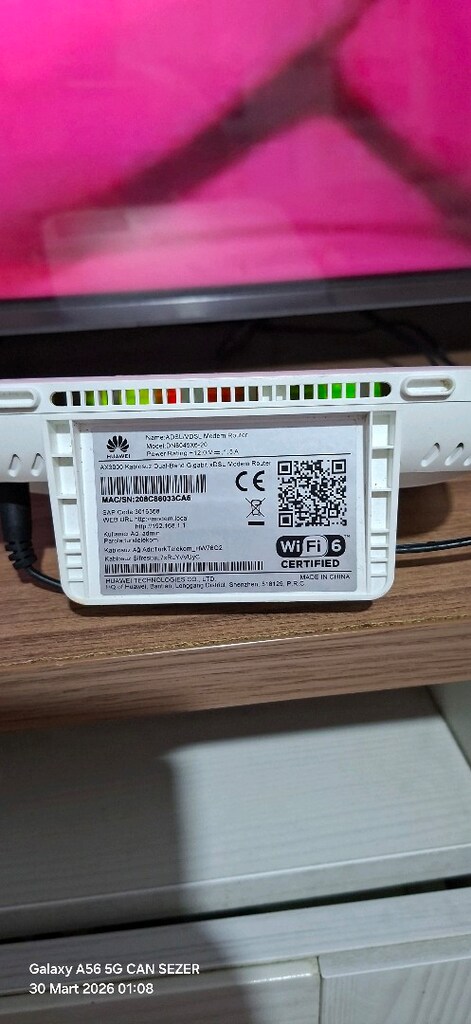 Turktelekom vdsl wifi6 yeni nesil yapay zekalı modem - 5