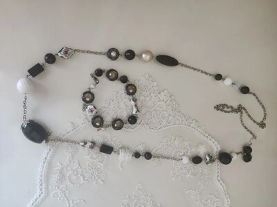 BAKIR İŞLEME VİNTAGE KOLYE + BİLEKLİK+ KÜPE SETİ