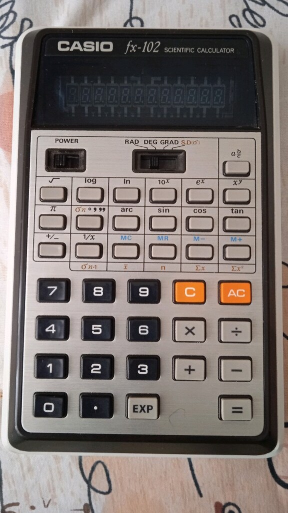 hesap makinesi Casio FX -102 - 2