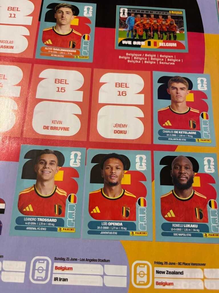 434 stickerlı Panini World Cup 2026 albüm + 5 Coca Cola sticker - 13