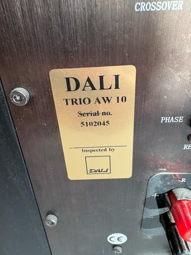 Dali Trio AW 10, Danimarka subwoofer - 3