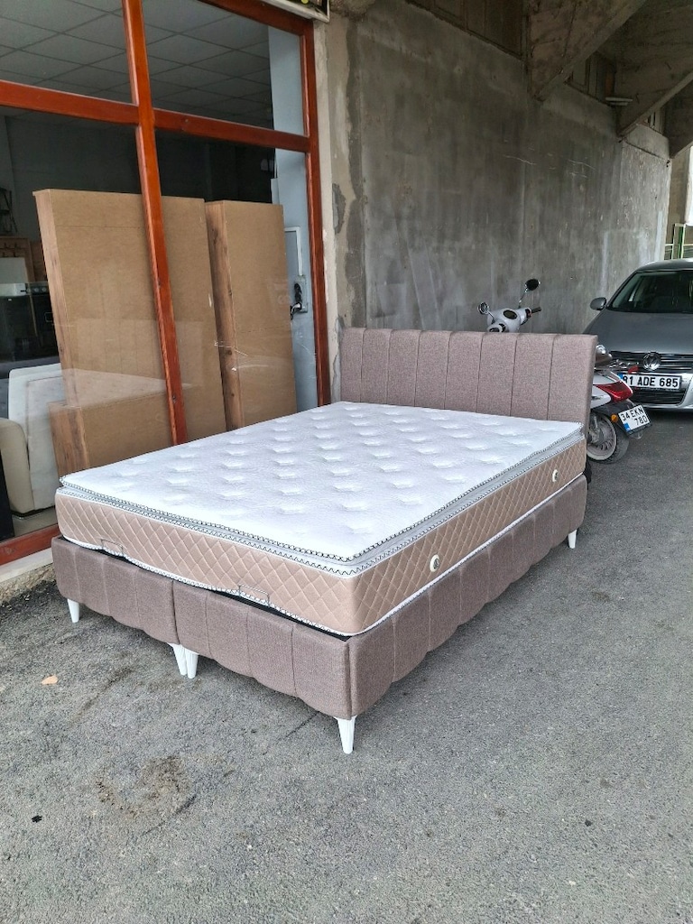 160×200 ÇİFT KİŞİLİK BAZA BAŞLIK YATAK - 2