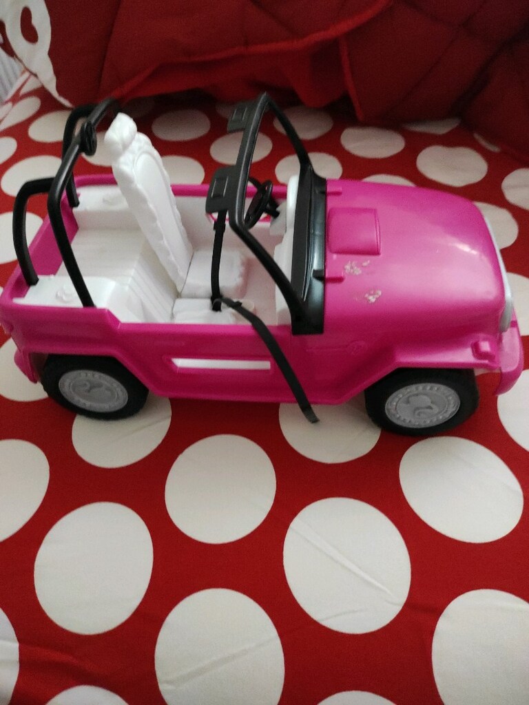 35 cm 16 cm boyutunda Barbie araba - 5