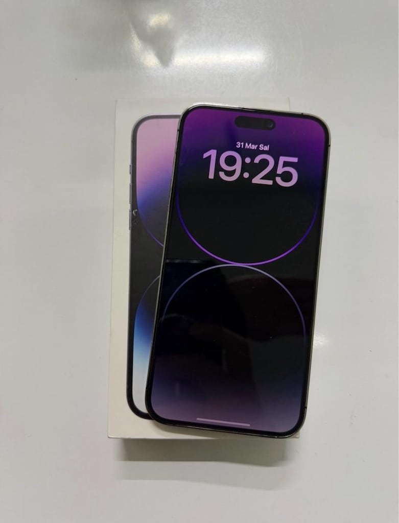 İPHONE 14PROMAX 256GB 10/9 HATASIZ FUL ORJİNAL PİL 100 - 2