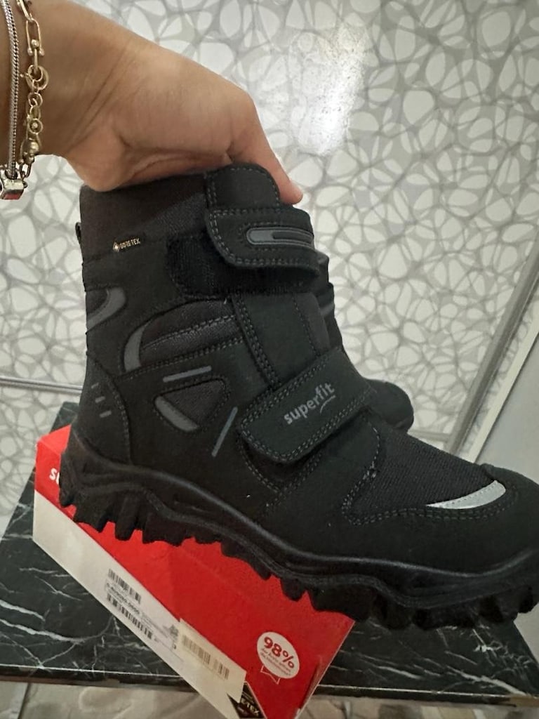 Superfit Siyah Kar Botu 34 numara - 3