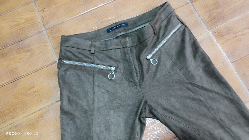 #Zara süet pantolon jeans Eni 37 Boyu 89 paça 12 ??? BÜYÜK KIŞ İNDİRİM