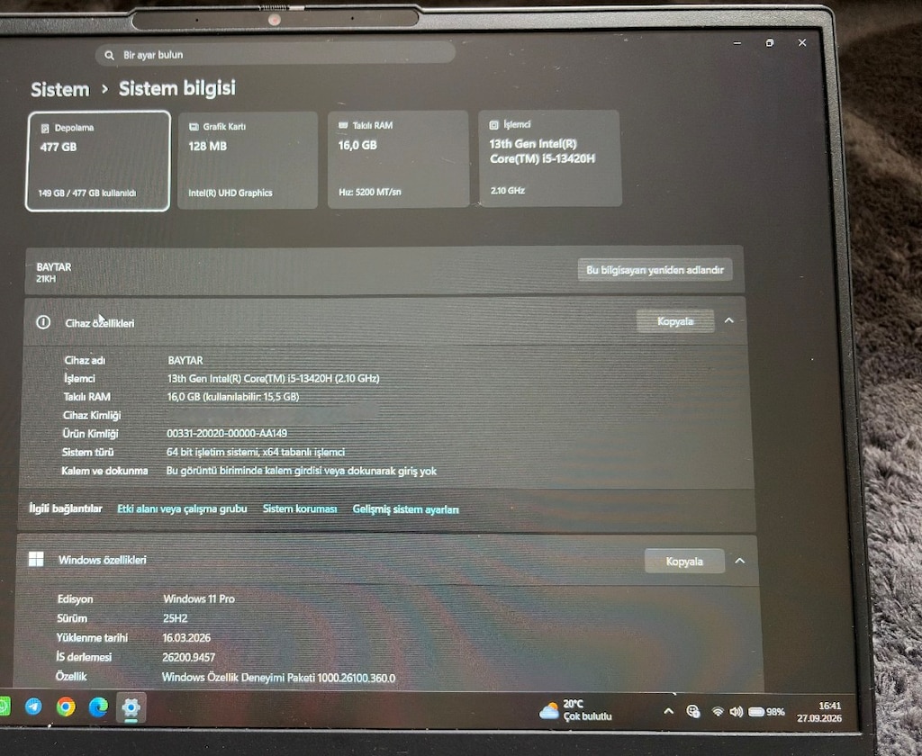 Lenovo Thinkbook 16 G6 IRL - 7