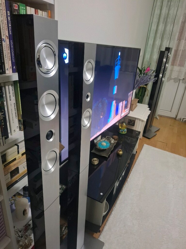 samsung ev sinamasistemi 5x1 kolon sistemi 2 parcası eksik setten - 8