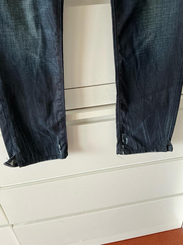 Mavi boy98/bel82Siyah Denim Pantolon - 5
