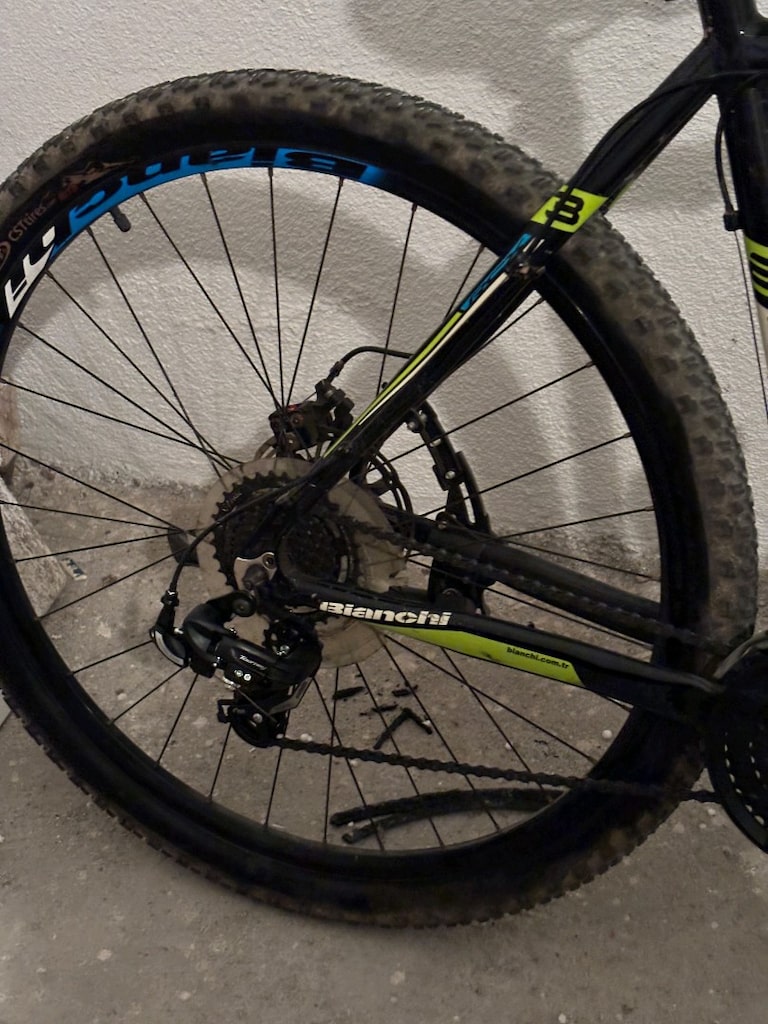 Temiz Bianchi Aspid 29 Jant – Yürüyen Sorunsuz / Shimano Vites - 13