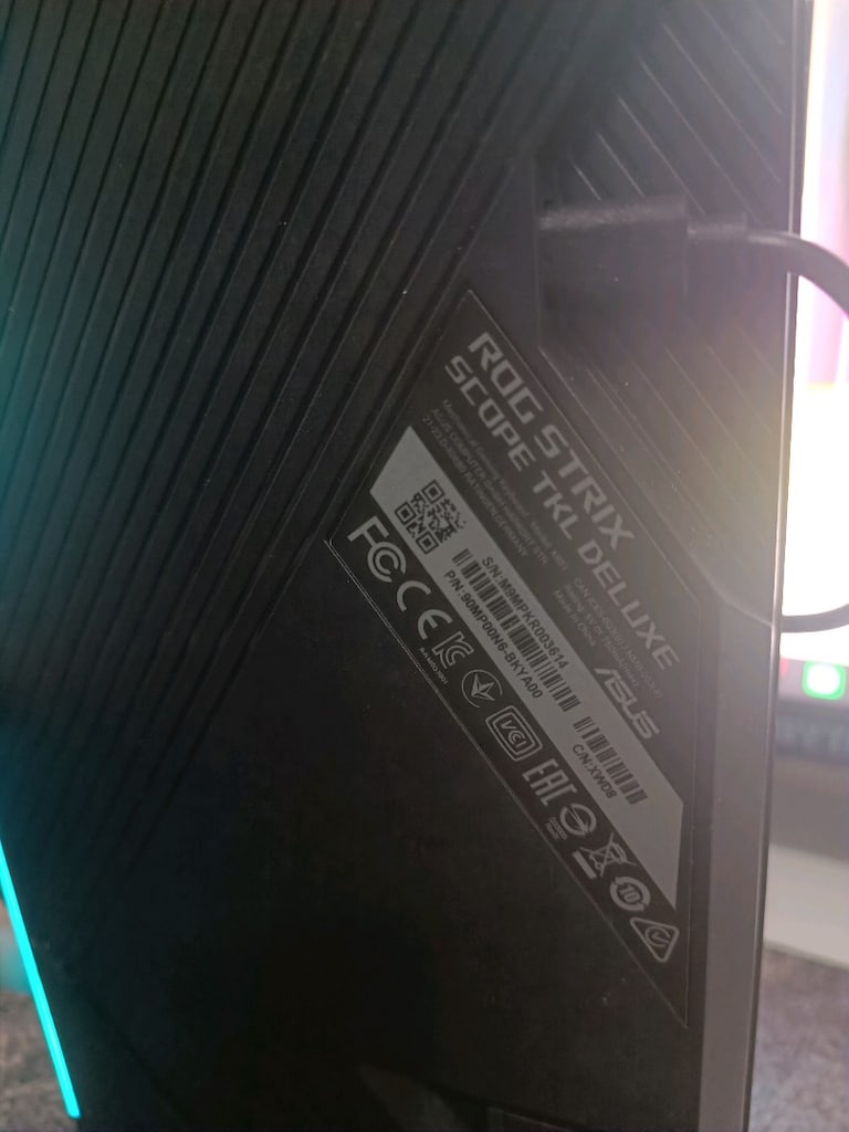 Asus rog strix scope tkl mekanik klavye - 8