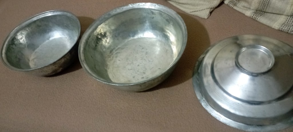 Bakır tencereler eskiden kalma antika - 6