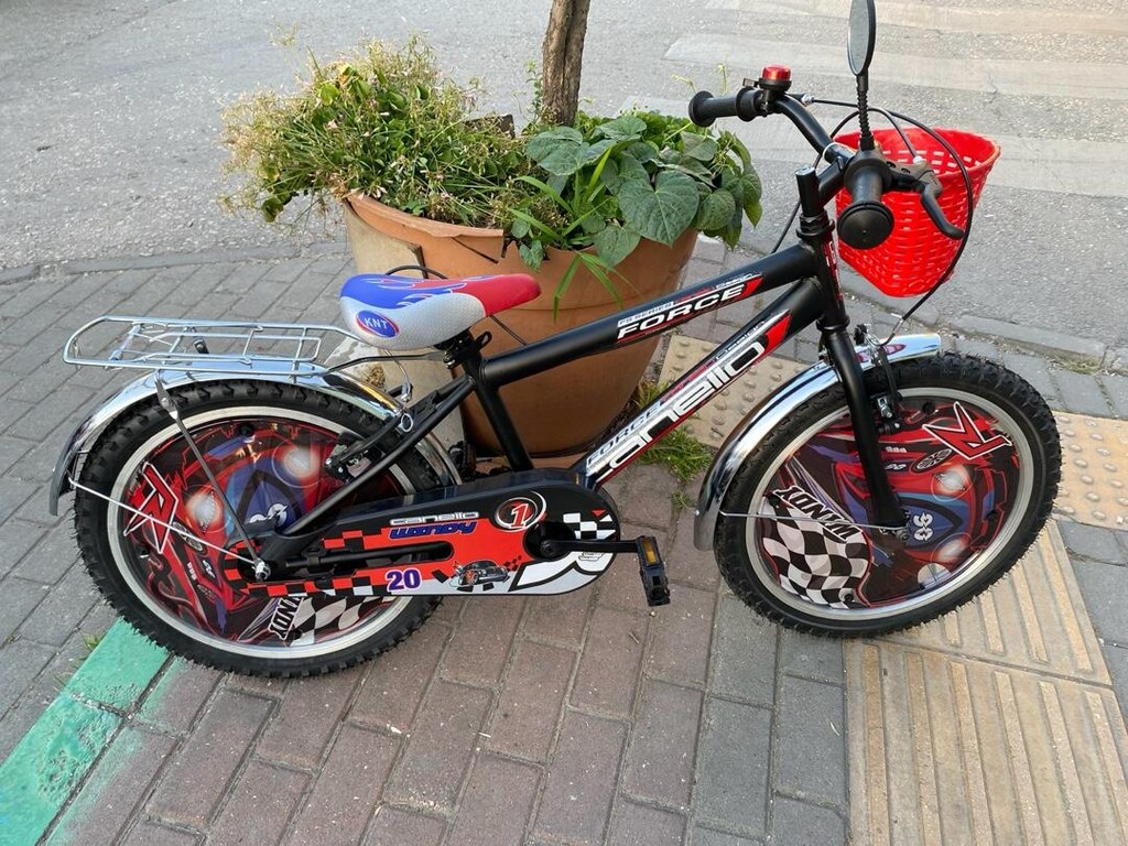 SIFIR CANELLO 20 JANT FULL AKSESUARLI SAÇ ÇAMURLUKLU BAGAJLI BİSİKLET - 5