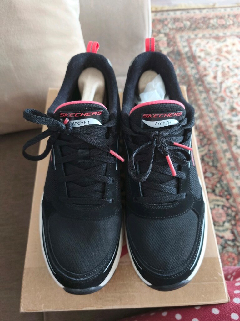 Skechers orijinal pembe detaylı kadın spor ayakkabı - 3