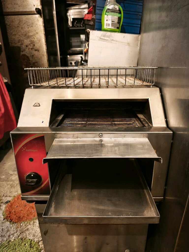 kalıtegaz konveorlu ekmek kızartma makinesi - 2