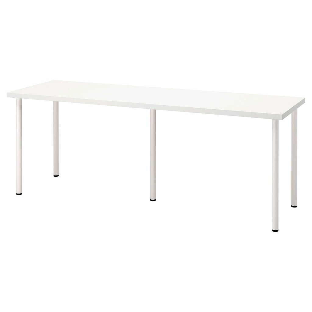 IKEA LAGKAPTEN 200/60 Çalışma masası + Alex çekmece komidin ve 4 ayak - 5