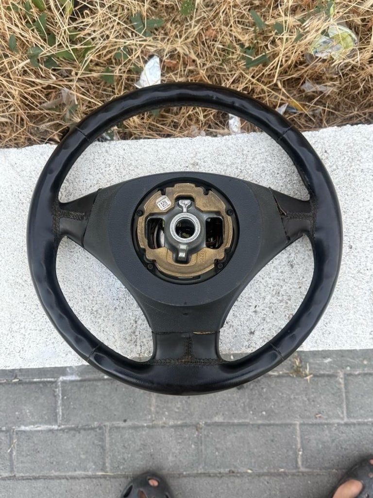 BMW E60 Direksiyon Orjinal Airbag li 3 Kol Direksiyon , - 5
