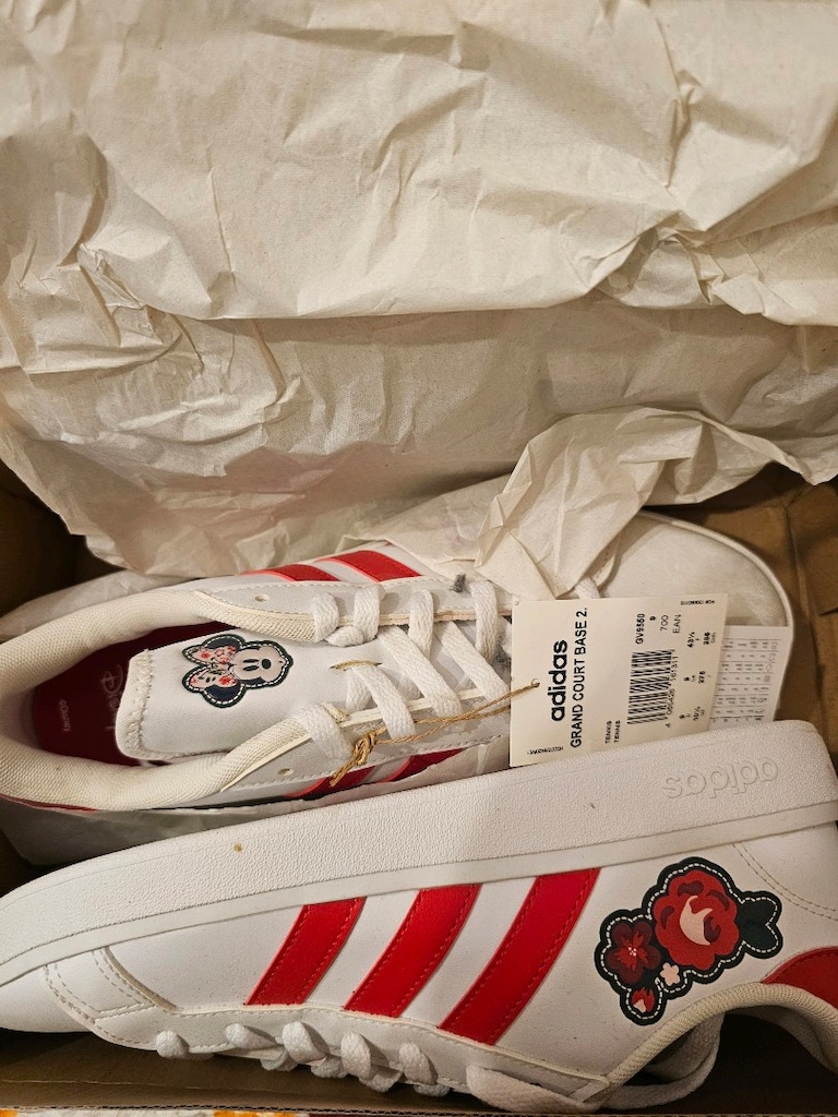 Adidas Grand Court Base 2.0 Disney Kadın Spor Ayakkabı –43 NUMARA