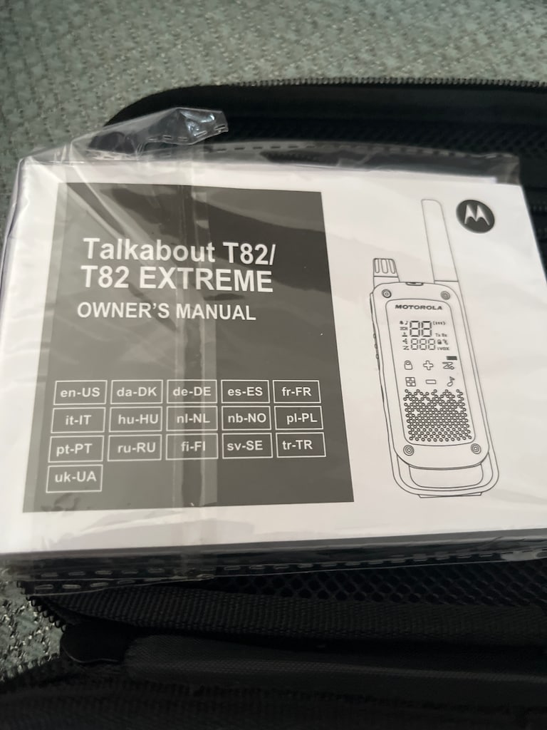 Motorla t82 extreme telsiz - 3