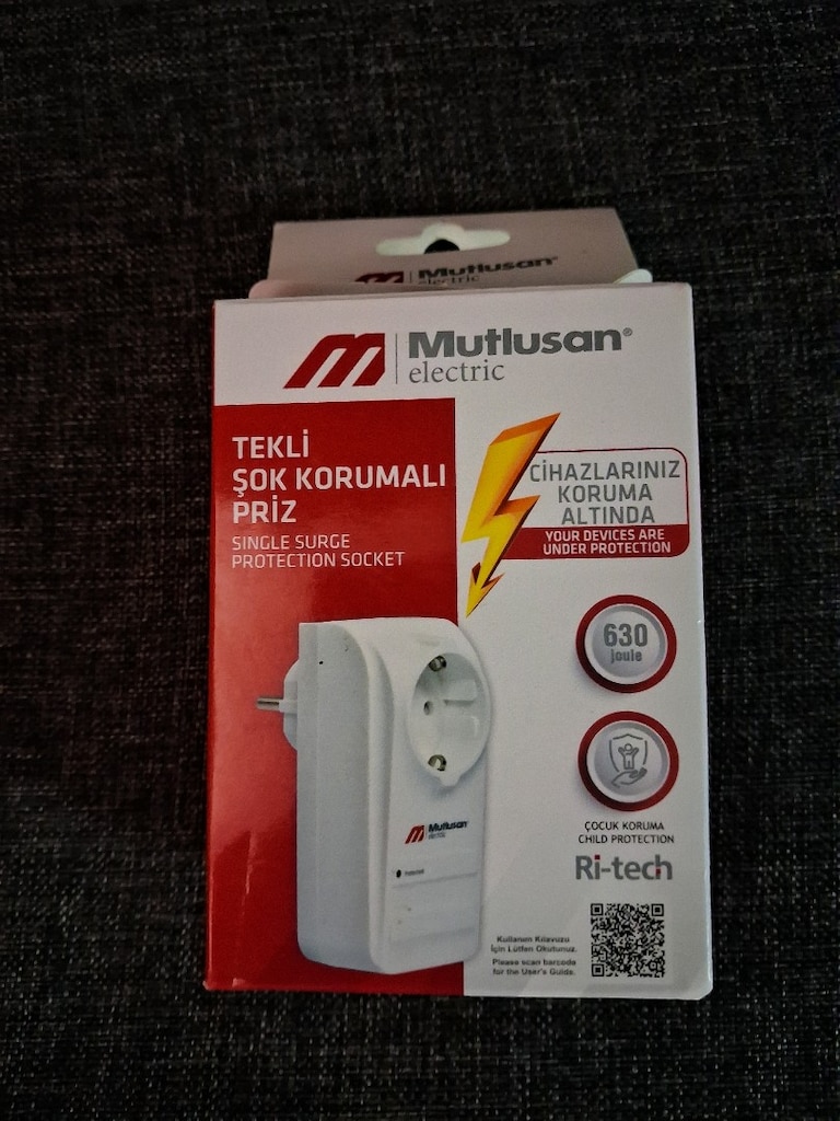 TEKLİ ŞOK KURUMALİ PRİZ ÜRÜN SİFİR - 3