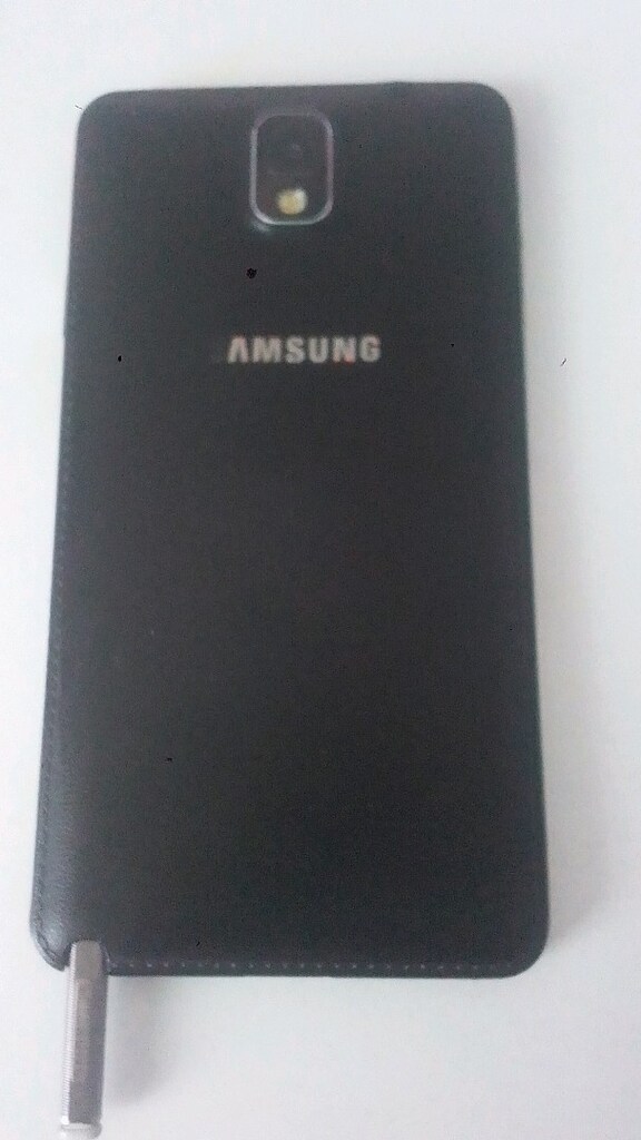 Samsung Galaxy Not 3 aktif hattı tak kullan kallafi siyah renk - 8