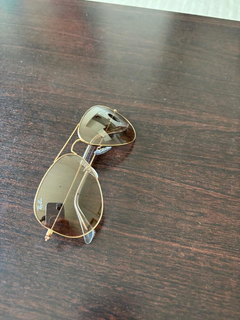 Ray ban Aviator Sarı güneş gözlüğü - 3