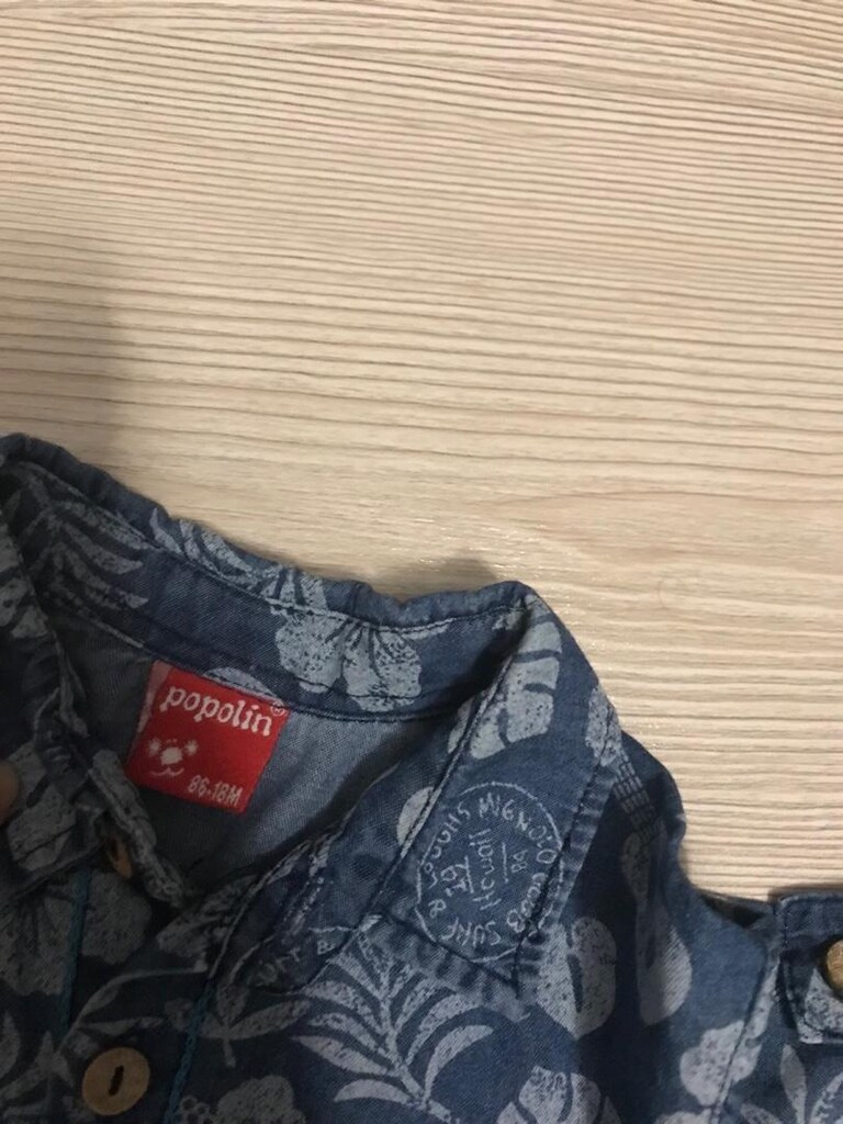 desenli çocuk gömlek - 3