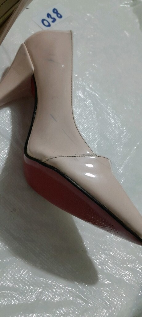 39 no bej rugan gayet temiz stiletto - 6