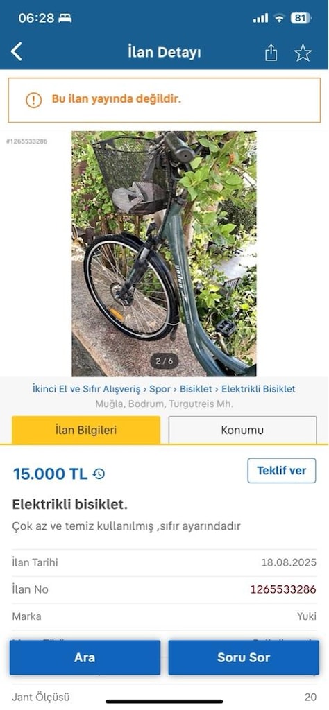 Elektrikli bisiklet - 4