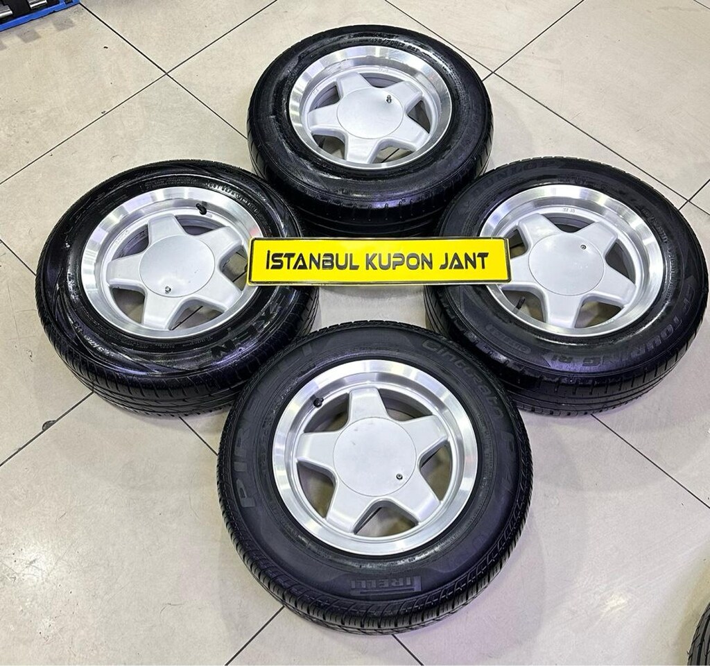 jant lastik takımı Cms40 Aynalı Slk sıfır ayarında hatasız Tofaş çelik - 7