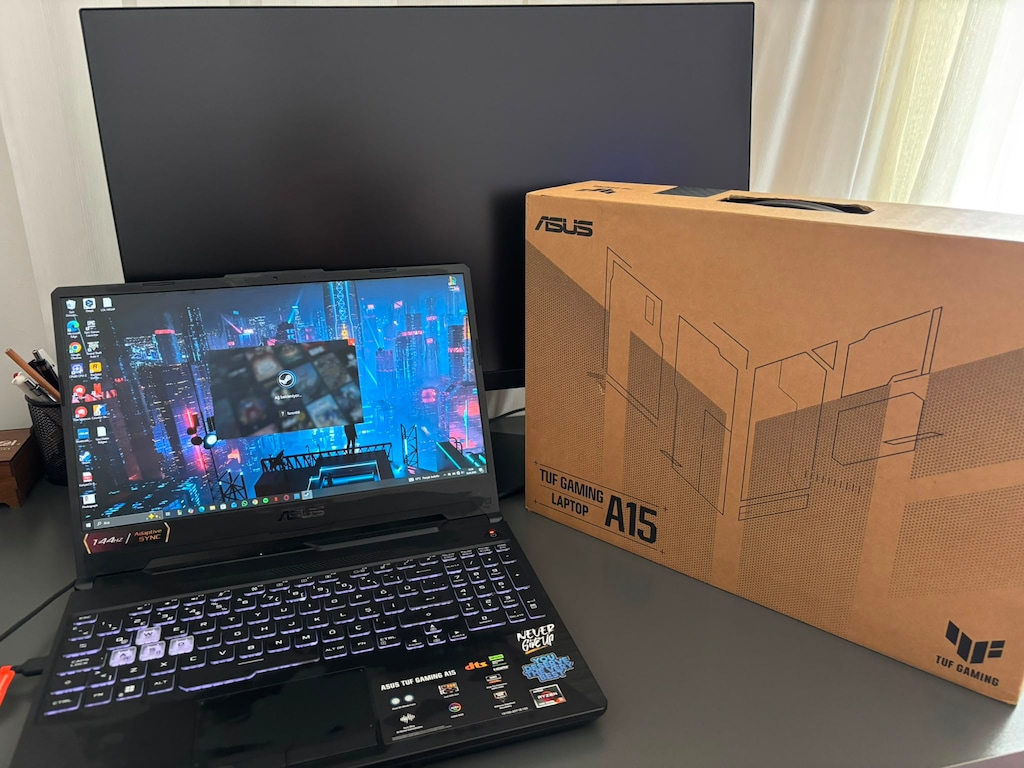 ASUS TUF Gaming A15 RTX 3050 Ryzen 5 7535HS 144Hz GARANTİLİ - 4
