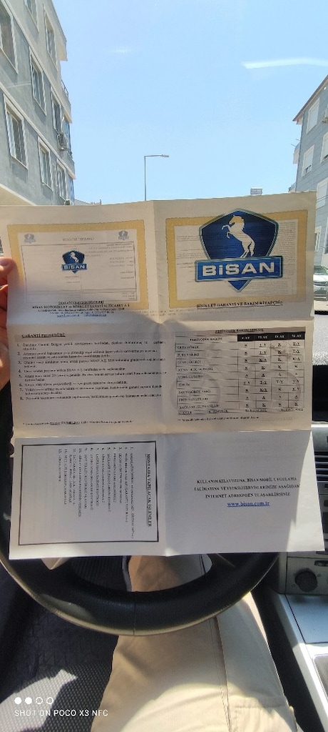 BİSAN FX3500 katlanır bisiklet - 8