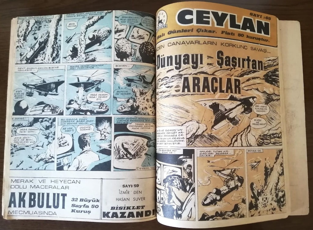 CEYLAN ÇİZGİ ROMAN DERGİSİ - 9