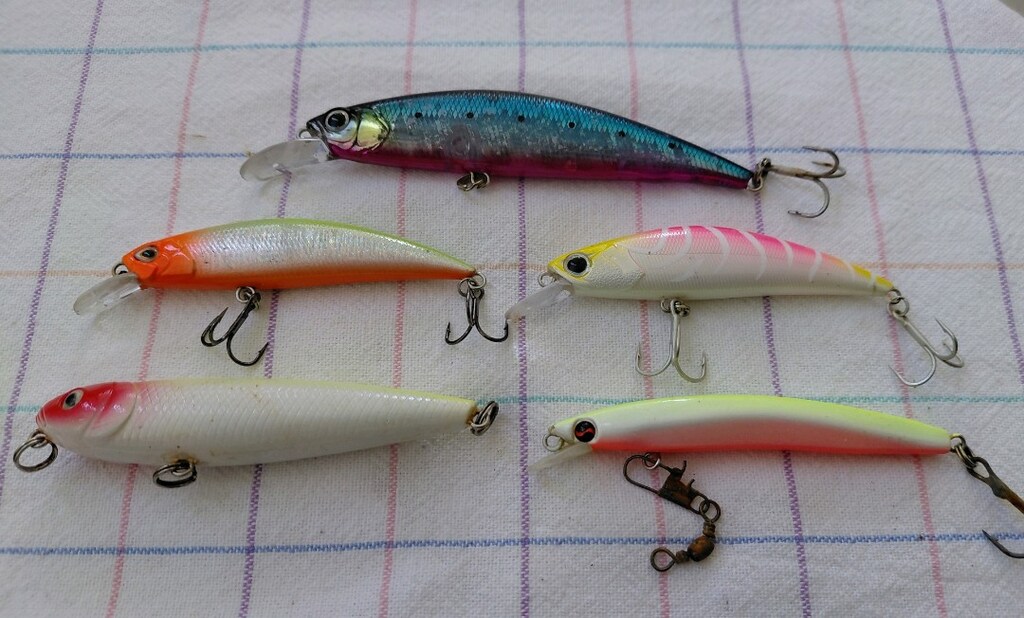 5 adet sahte yem, rapala - 3