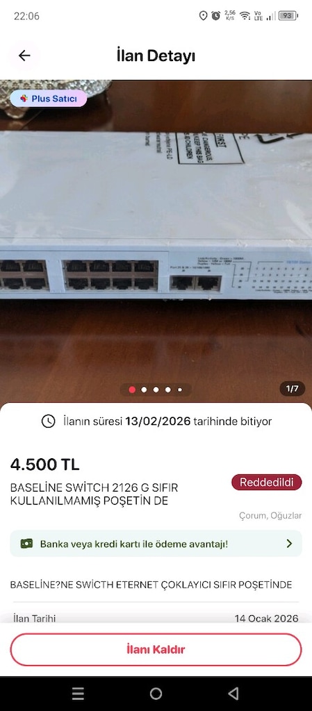 BASELINE SWİCT 2126 G SIFIR - 8