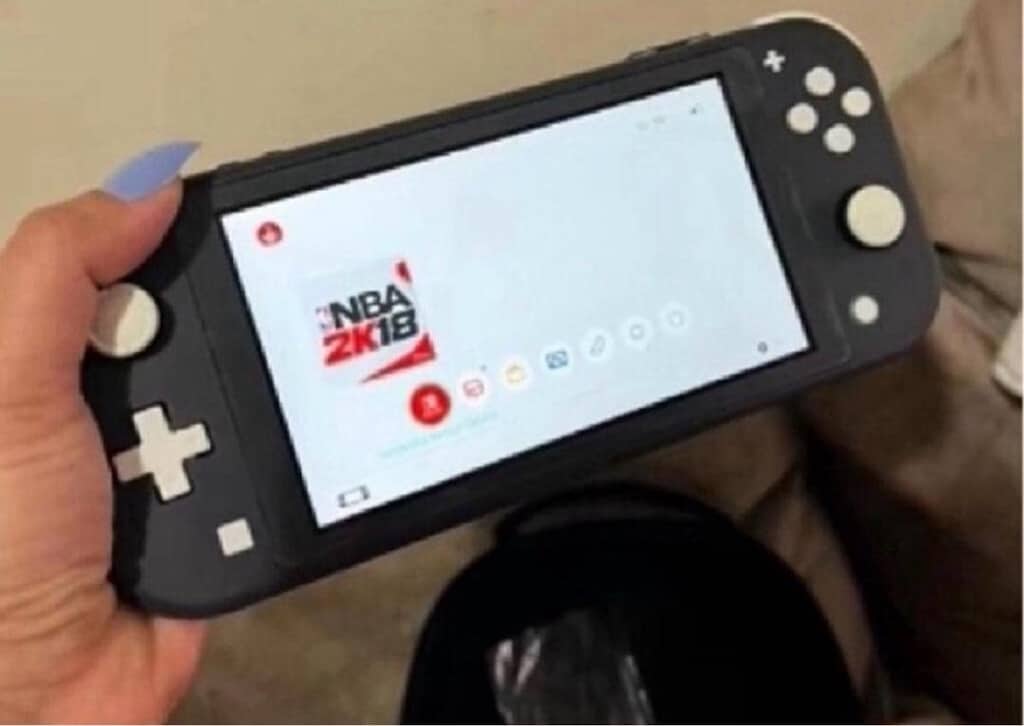 Nintendo Switch Lite + Zelda + NBA2k18 - 6