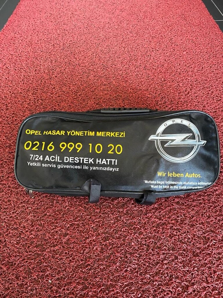 ORİJİNAL OPEL TRAFİK SETİ VE İLK YARDIM ÇANTASI - 2