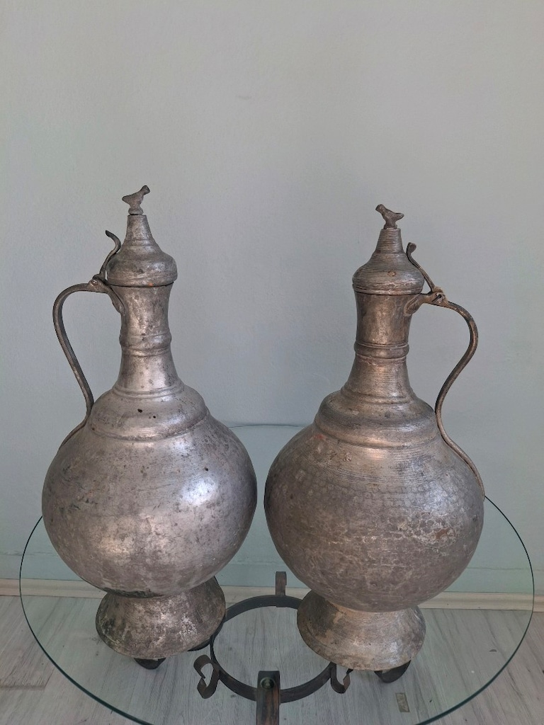 osmanlı bakır ibrik - 6