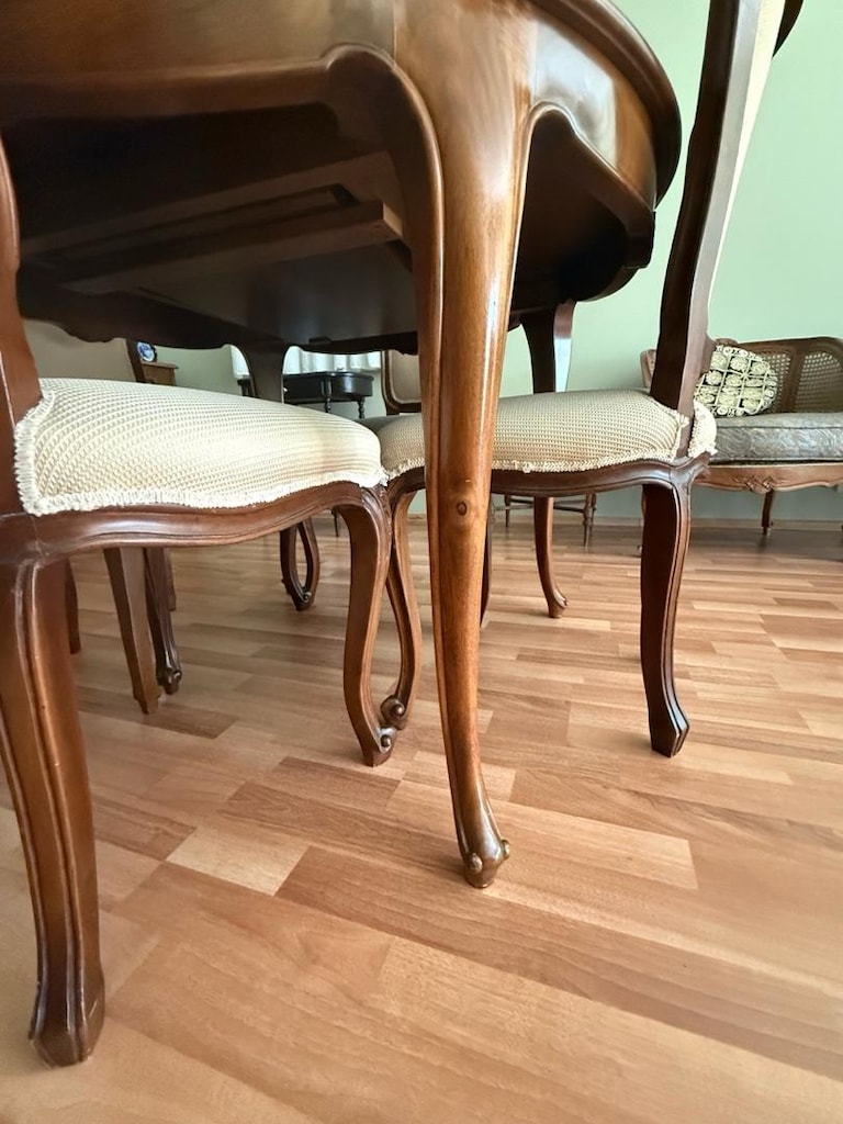 Yemek Odası Takımı Vintage Gerçek Ceviz - 11
