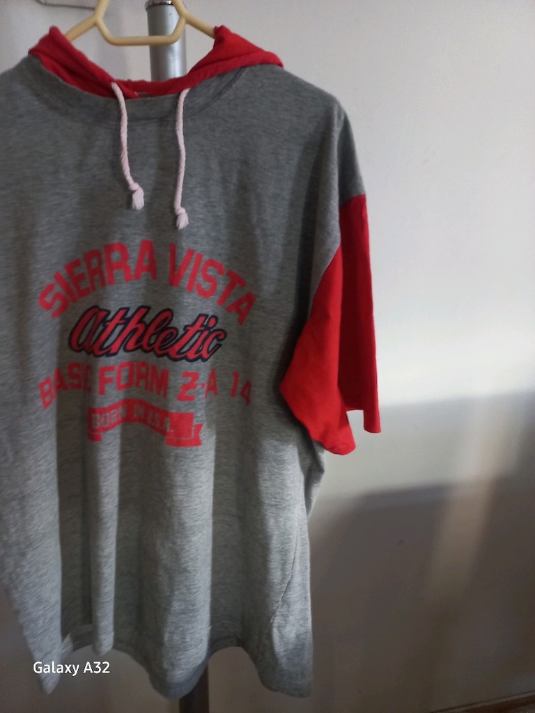 Erkek Kapüşonlu Kısa Kollu Tshirt - 5