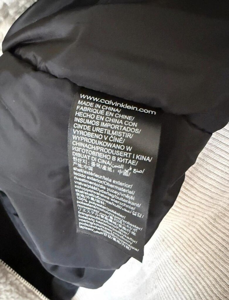 Orjinal Calvin Klein Oversize Sherpa Polar Ceket Mont - 7
