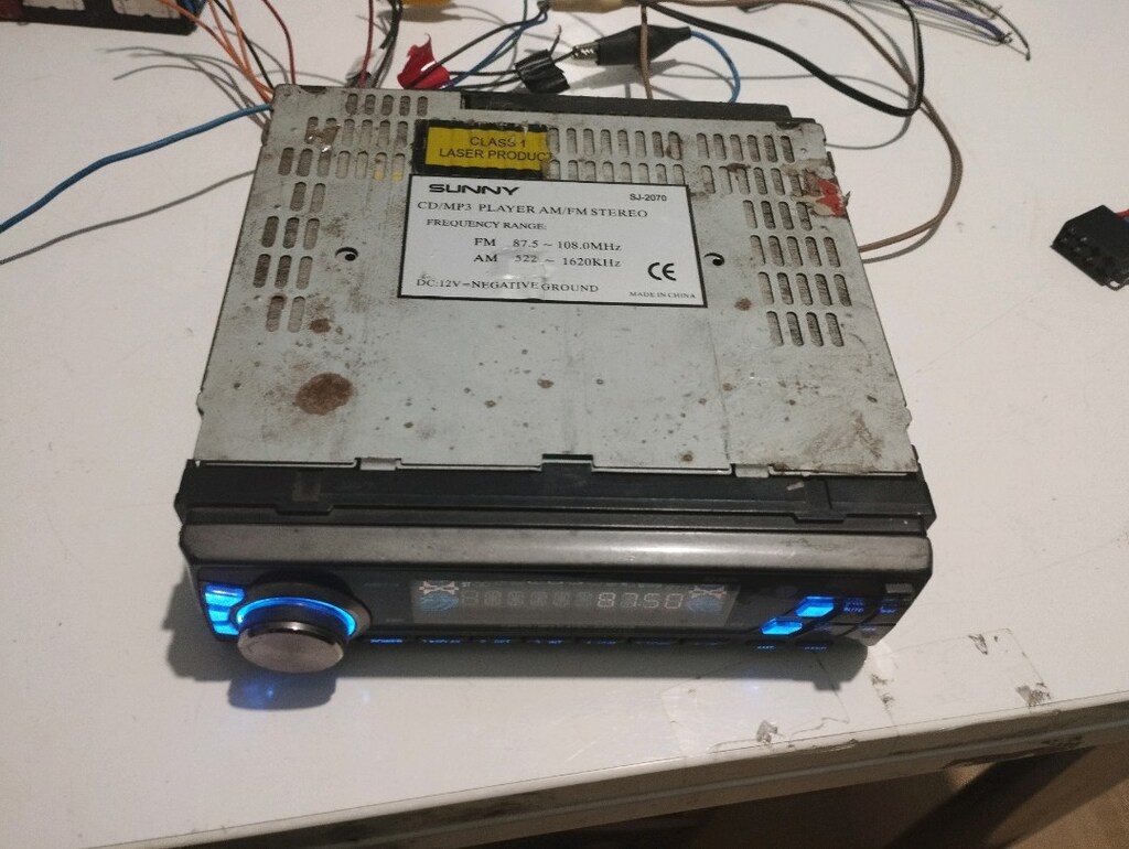 eski model teyp CD çalar radyo - 3