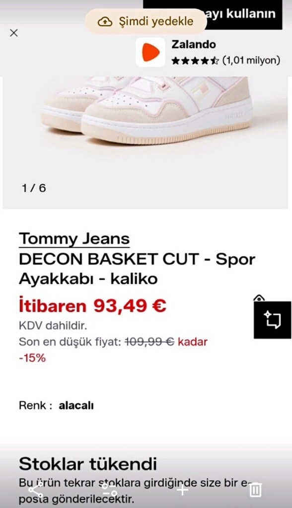 Tommy Hilfiger Orijinal Sneaker 37 - 2